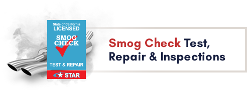 Smog Check, Test, Repair and Inspection